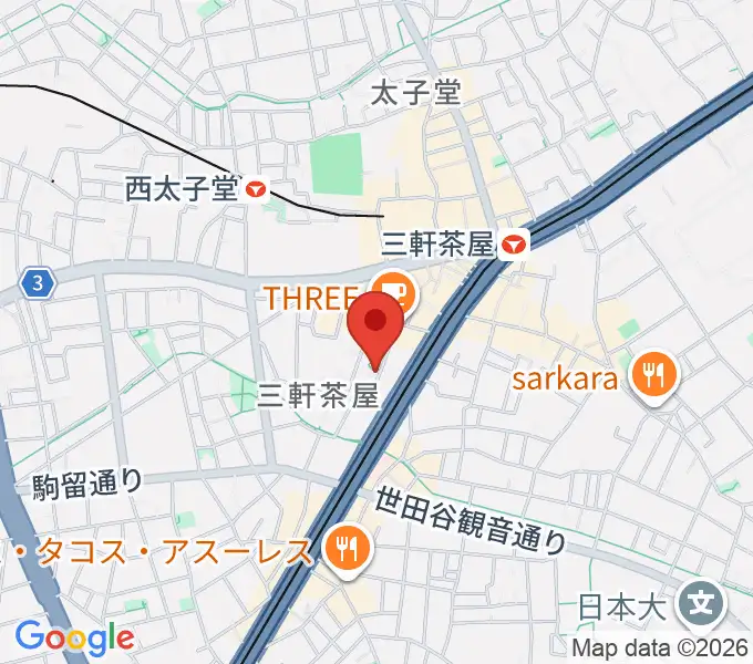 J-Fenix Music Schoolの地図