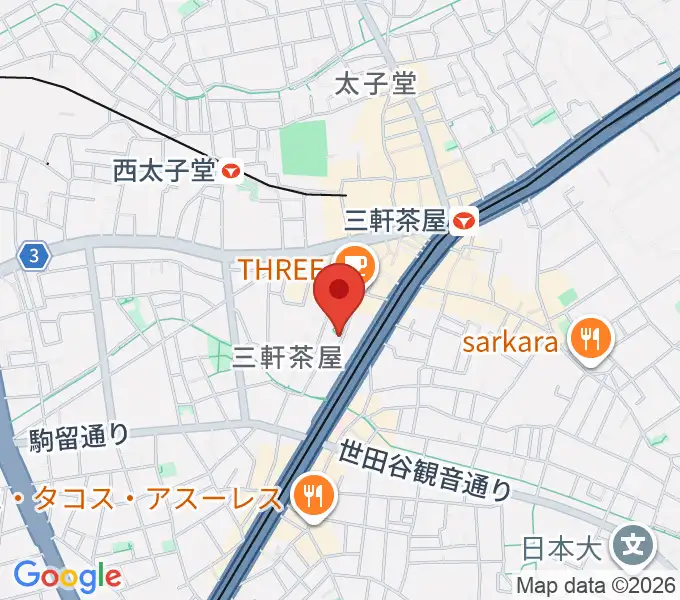 J-Fenix Music Schoolの地図