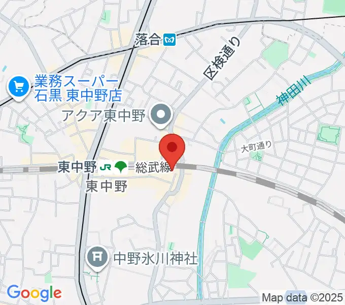 ボイストレーニング・レイクラブの地図