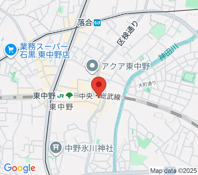 ボイストレーニング・レイクラブの地図