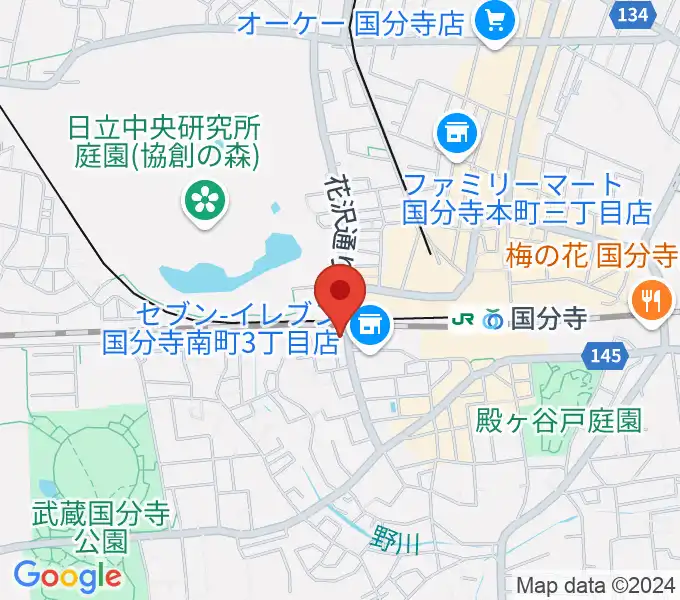 ボーカル教室Smilyの地図