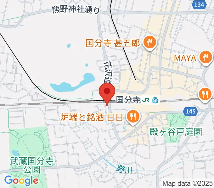 ボーカル教室Smilyの地図