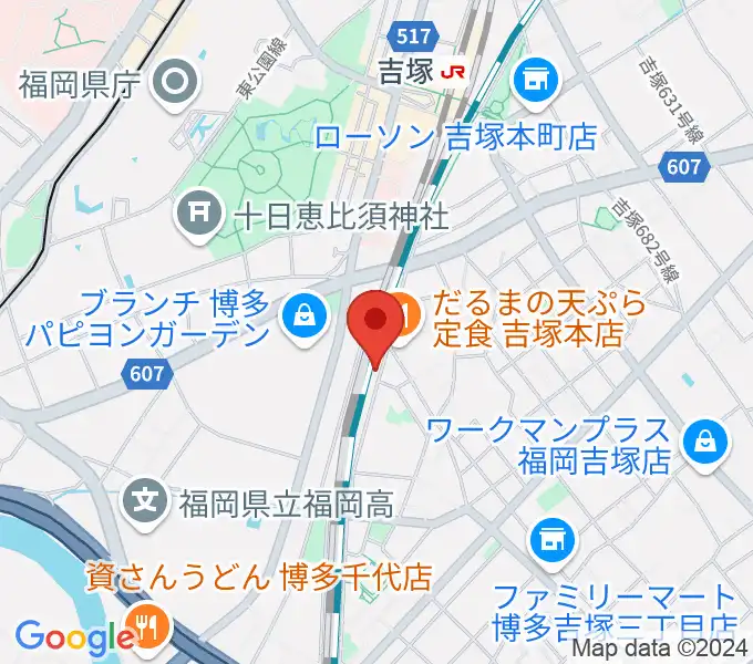 アールミュージックゆきむら梨江歌謡スクールの地図