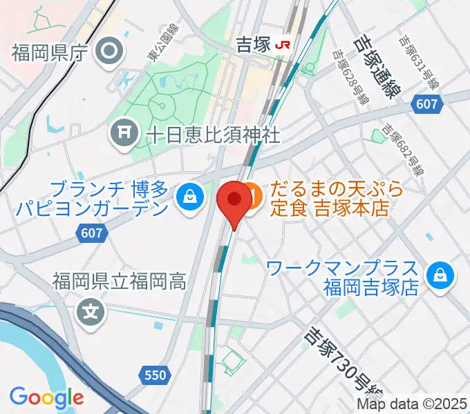 アールミュージックゆきむら梨江歌謡スクールの地図
