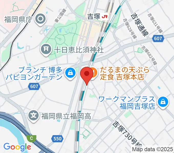 アールミュージックゆきむら梨江歌謡スクールの地図