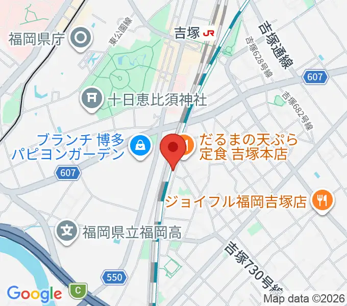 アールミュージックゆきむら梨江歌謡スクールの地図
