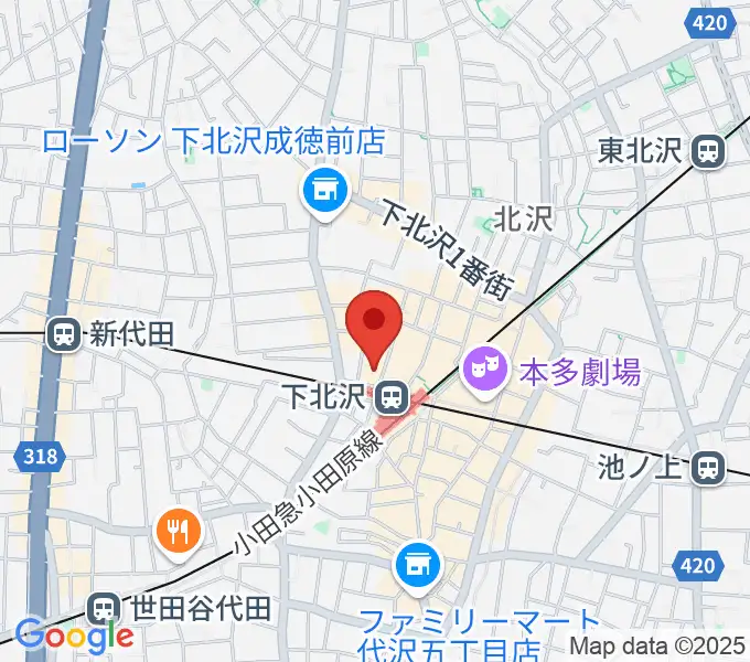 アルパ教室アルモニコの地図