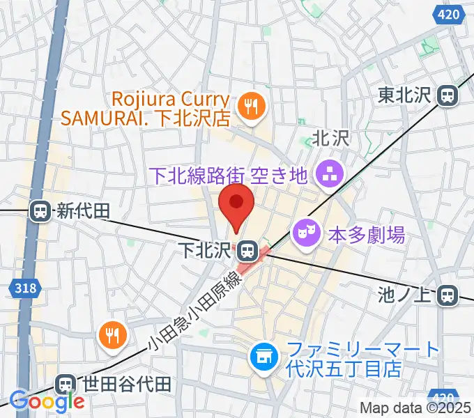 アルパ教室アルモニコの地図