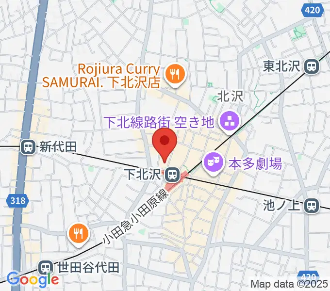 アルパ教室アルモニコの地図