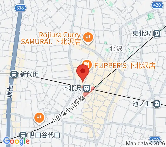 アルパ教室アルモニコの地図