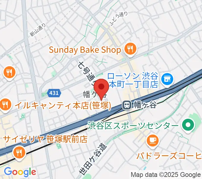 音楽学校アン・ミュージック・スクールの地図