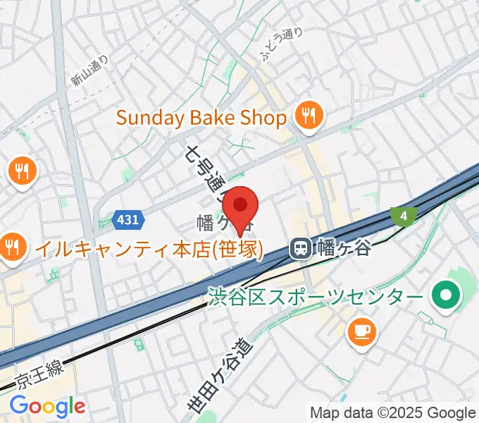 音楽学校アン・ミュージック・スクールの地図