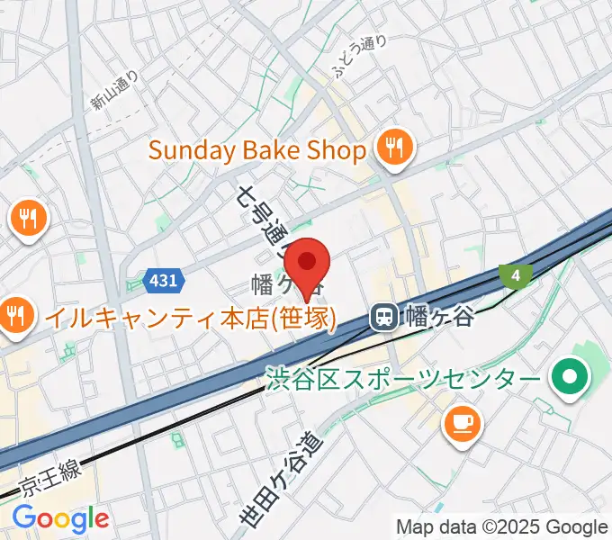 音楽学校アン・ミュージック・スクールの地図