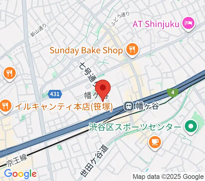 音楽学校アン・ミュージック・スクールの地図