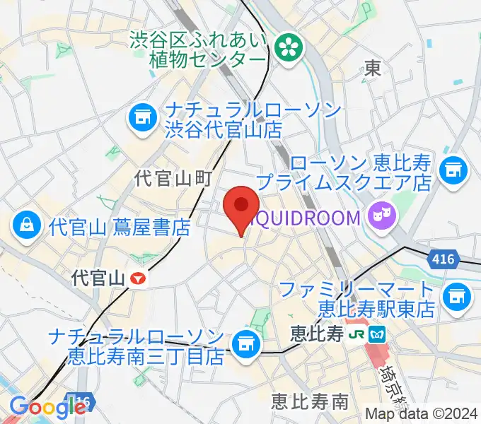 ゴーストノートレコーズの地図