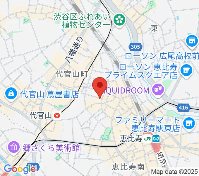ゴーストノートレコーズの地図