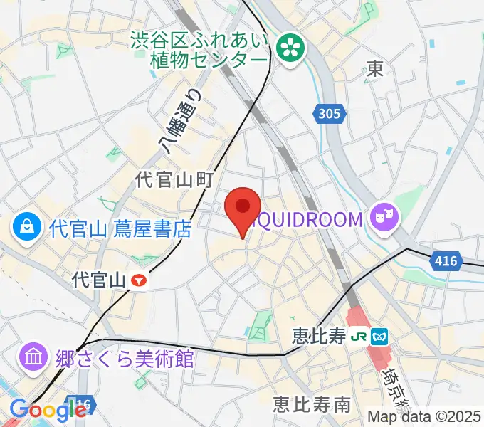 ゴーストノートレコーズの地図