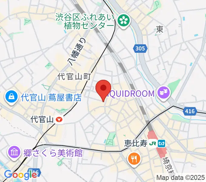 ゴーストノートレコーズの地図