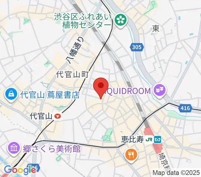 ゴーストノートレコーズの地図