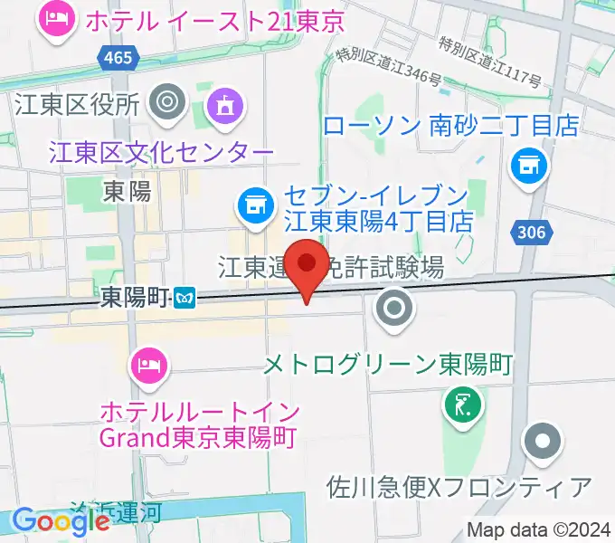 ドリームミュージックの地図