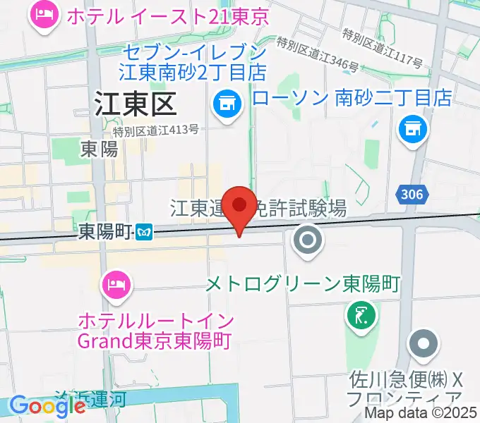 ドリームミュージックの地図