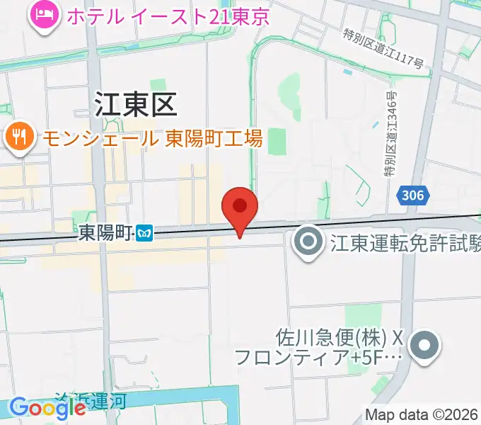 ドリームミュージックの地図