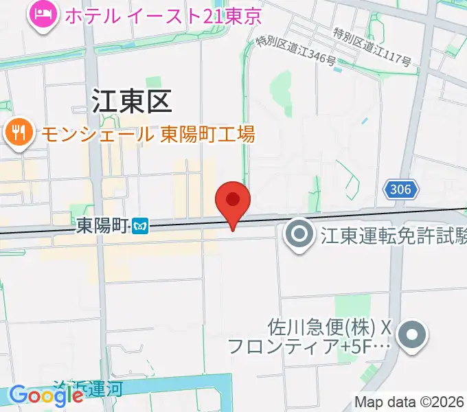 ドリームミュージックの地図