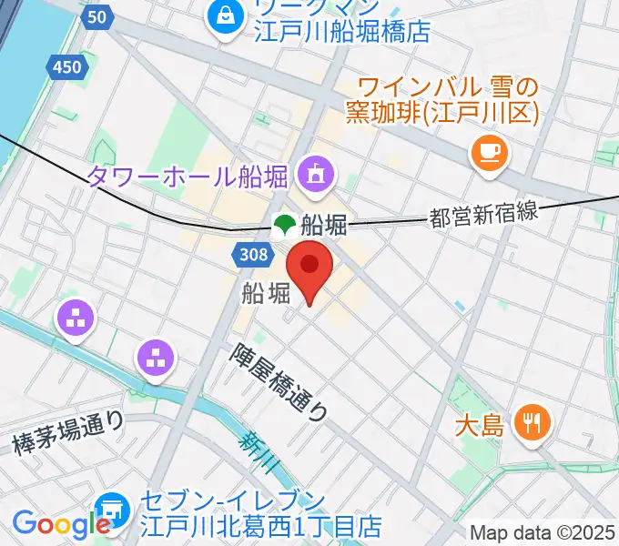 小林音楽教室 船堀教室の地図