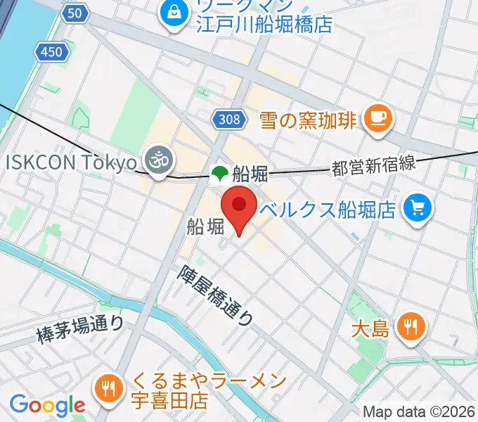 小林音楽教室 船堀教室の地図