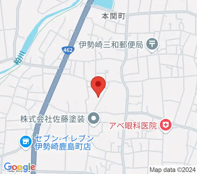 矢島音楽教室の地図