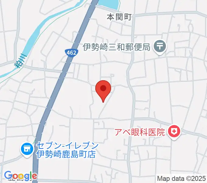 矢島音楽教室の地図