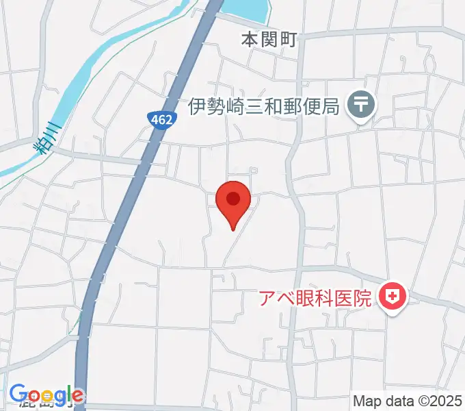 矢島音楽教室の地図