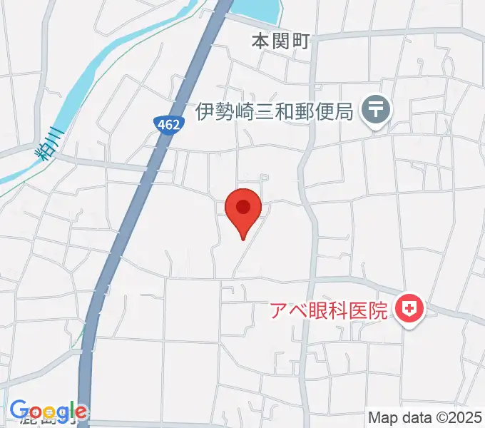 矢島音楽教室の地図