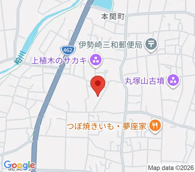 矢島音楽教室の地図