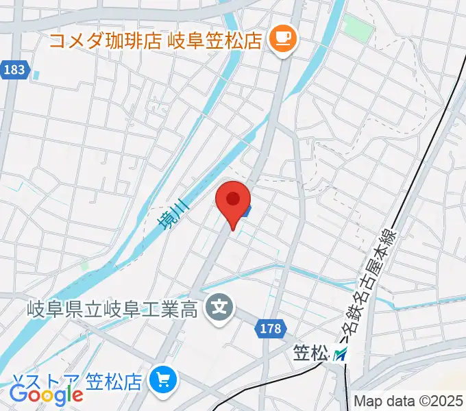 関根希美子音楽研究会の地図