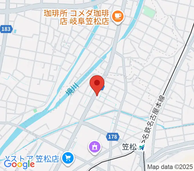 関根希美子音楽研究会の地図