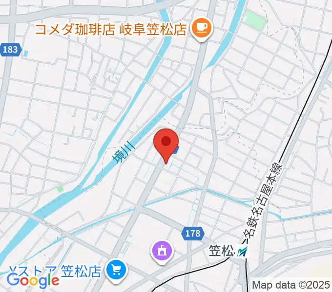関根希美子音楽研究会の地図