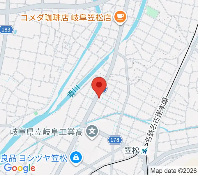 関根希美子音楽研究会の地図