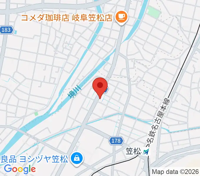 関根希美子音楽研究会の地図