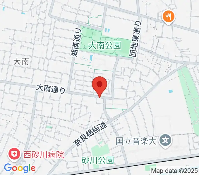 ステラ音楽教室 玉川上水教室の地図