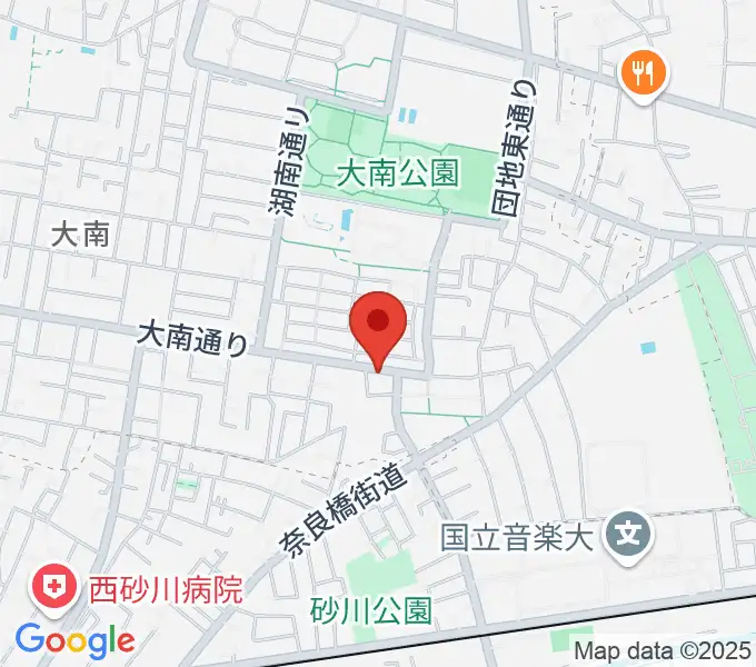 ステラ音楽教室 玉川上水教室の地図