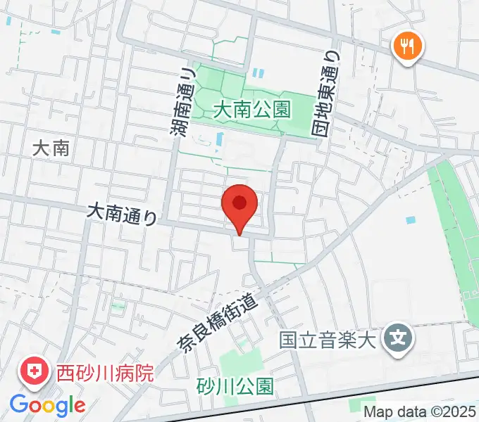 ステラ音楽教室 玉川上水教室の地図