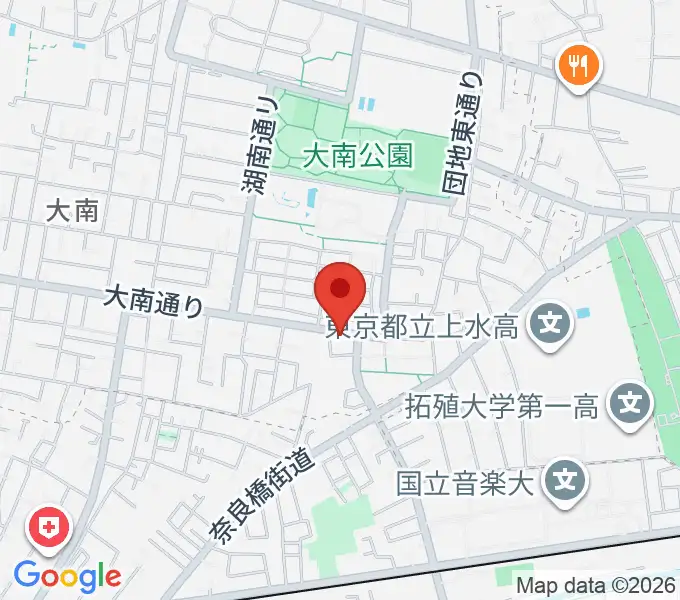 ステラ音楽教室 玉川上水教室の地図