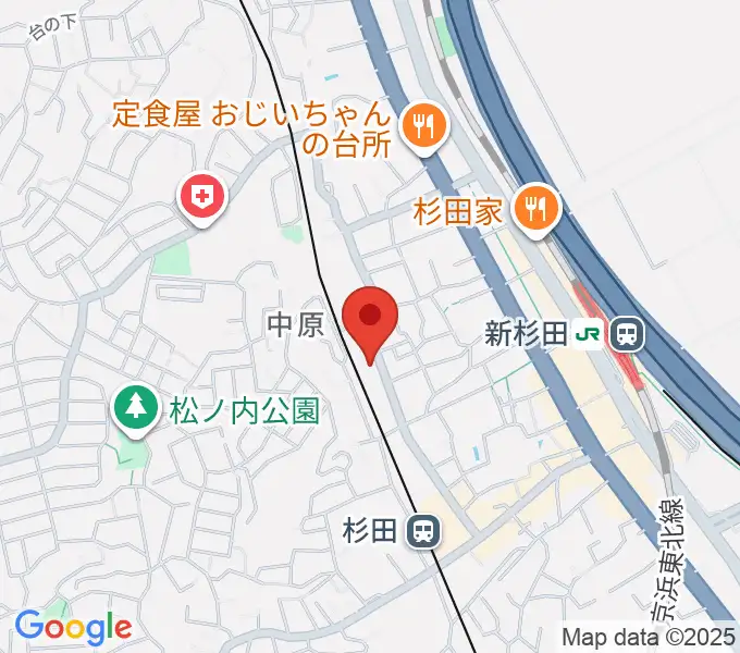 琴美会の地図