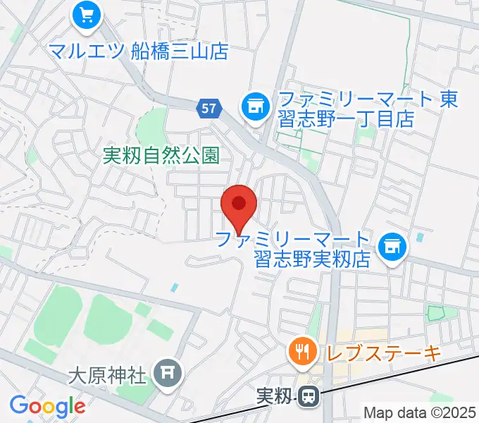 ギター1曲マスター教室の地図
