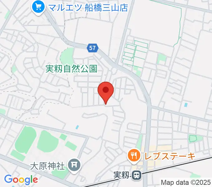 ギター1曲マスター教室の地図