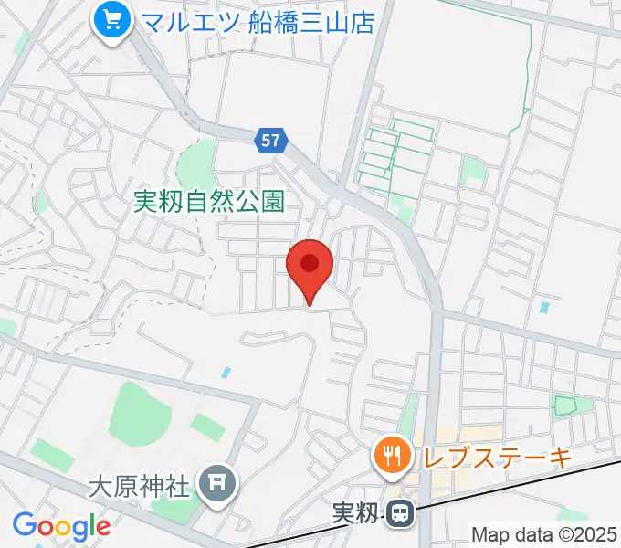 ギター1曲マスター教室の地図