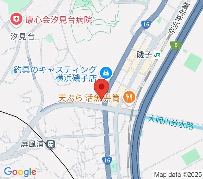 陳臻（ツェン・ゼン）中国胡弓音楽院の地図