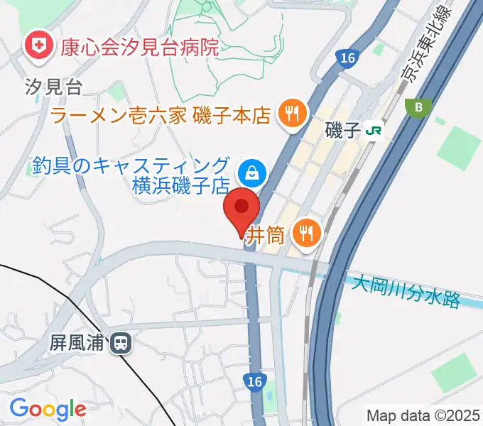 陳臻（ツェン・ゼン）中国胡弓音楽院の地図