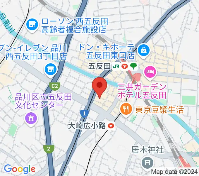 ボーカル道場K's VOXの地図